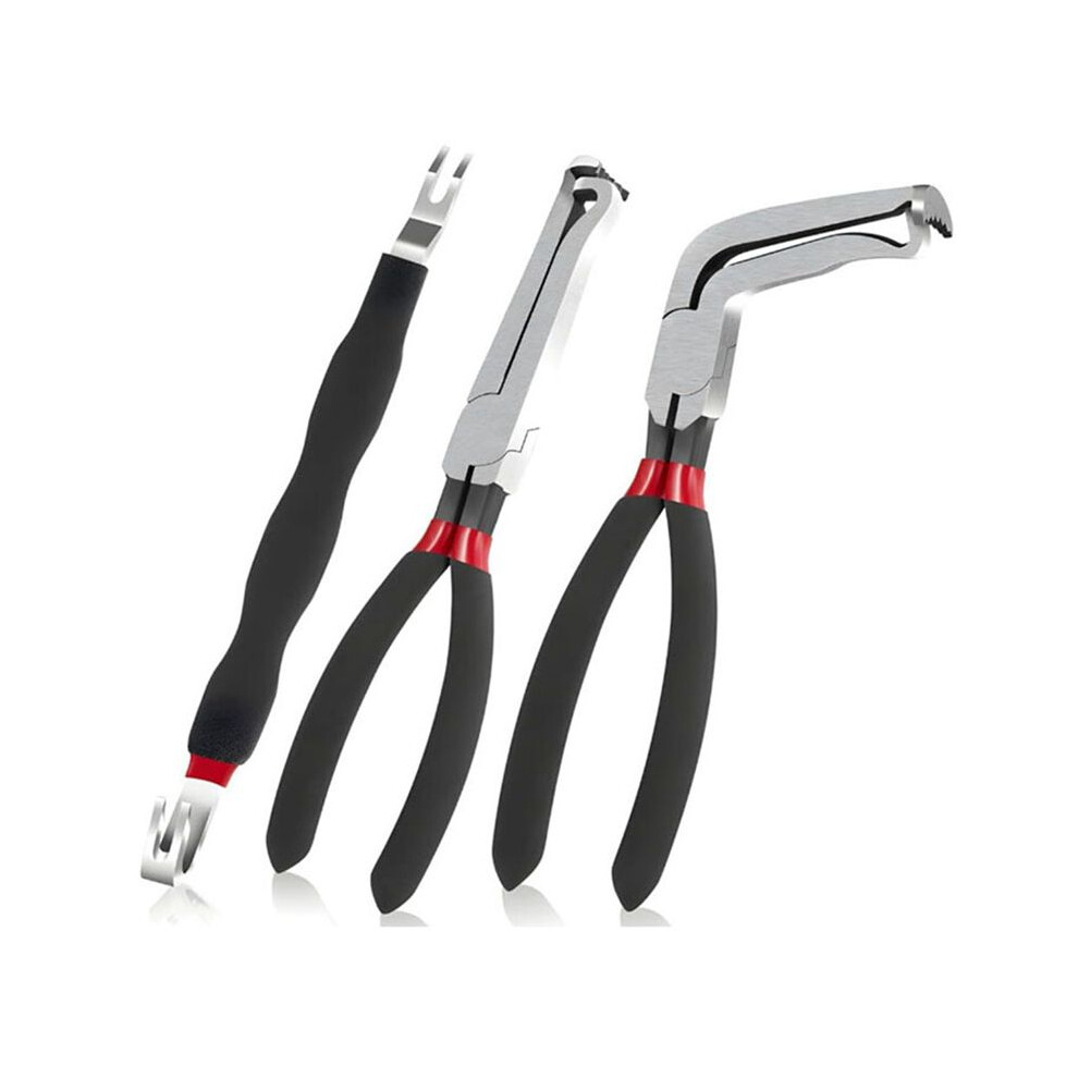 3Pcs Electrical Connector Disconnect Plier Separator Fuel Disconnect Remove Tool Disassembly Plier C 4714060640279