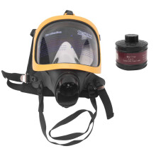 MF14 Chemical Gas Mask Chemical Biological, and Radioactive Contamination Self-Priming Full Face Mask Classic Gas Mask