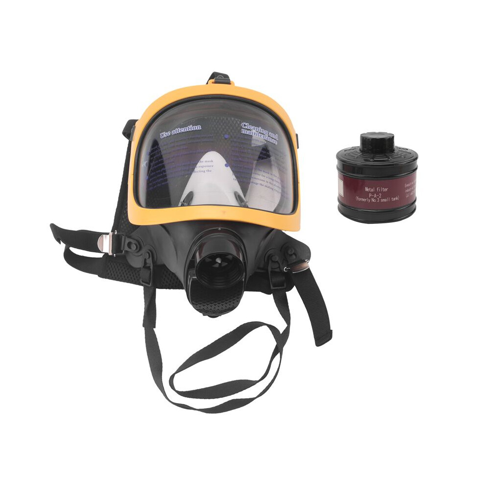 Tauoh Mf14 Chemical Gas Mask Chemical Biological, And Radioactive Contamination Self-Priming Full Face Mask Classic Gas Mask