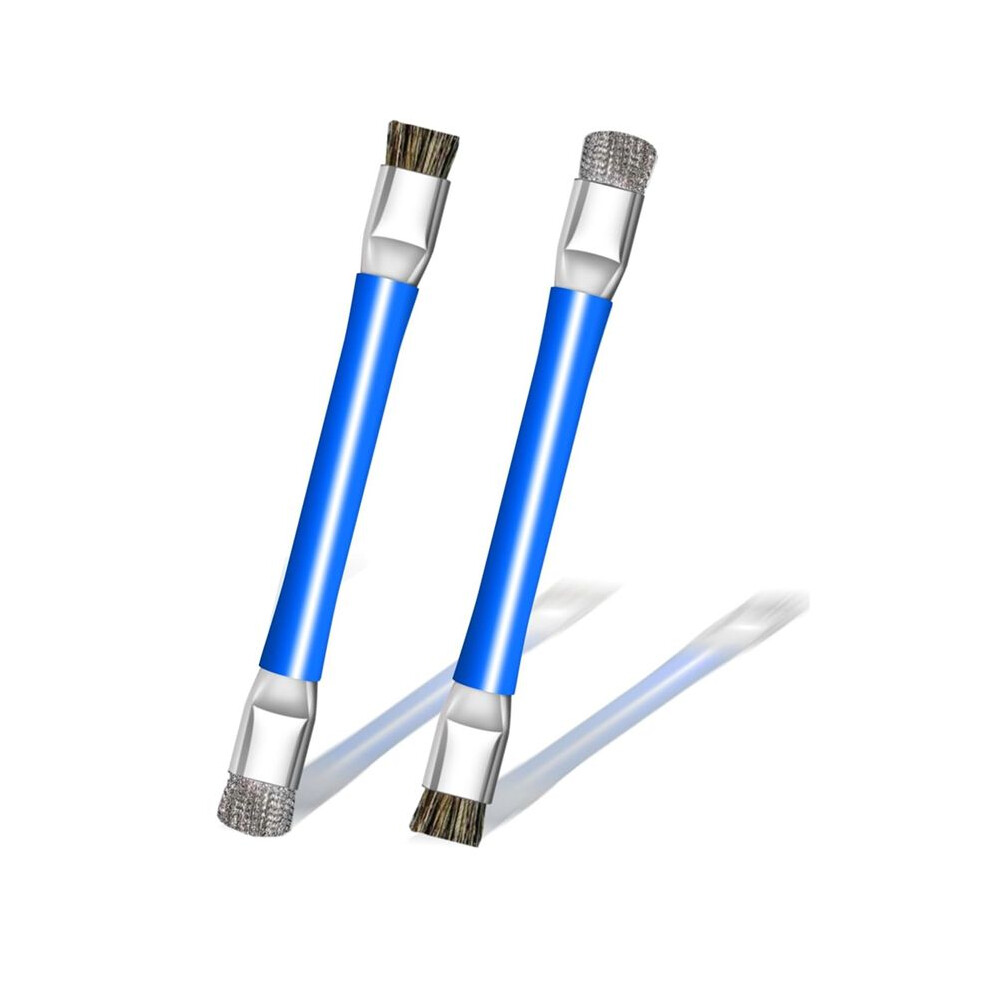 ESD Safe Anti-Static IC Cleaning Brush Tool -Double  Motherboard Hard Brush for IC Glue Removal,PCB Cleaning,Repair