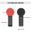 360 Degree Rotation Under Table Universal Headphone Holder with Cable Storage Organizer Headset Rack Earphone Bracket 6
