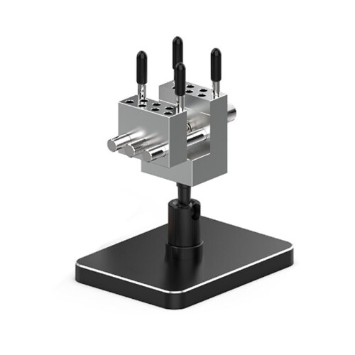 2in1  Portable Table Vise, Micro-Bench Vise for Model Building Precision Clamp Scale Model Fixing Tool DIY Accessary