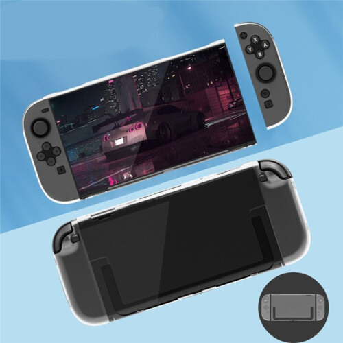 Protective Case for   2 Transparent Hard Shell Cover Game Console Accessory Protective Case 2
