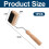 Gooseneck Webbing Stretcher Upholstery Tool, Wood Handle Webbing Puller Stretcher, Carpet Canvas Webbing Stretching Tool 8