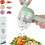 5 in 1 Electric Vegetable Cutter Set Portable, Rechargeable, Wireless Food Processor and Chopper Machine for Pepper 2