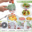 5 in 1 Electric Vegetable Cutter Set Portable, Rechargeable, Wireless Food Processor and Chopper Machine for Pepper 5
