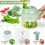 5 in 1 Electric Vegetable Cutter Set Portable, Rechargeable, Wireless Food Processor and Chopper Machine for Pepper 4