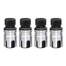 Tire Pressure Adjustment Valves Rapid Air Deflation Valves for Enhances Tractions in Soft Sand Silver