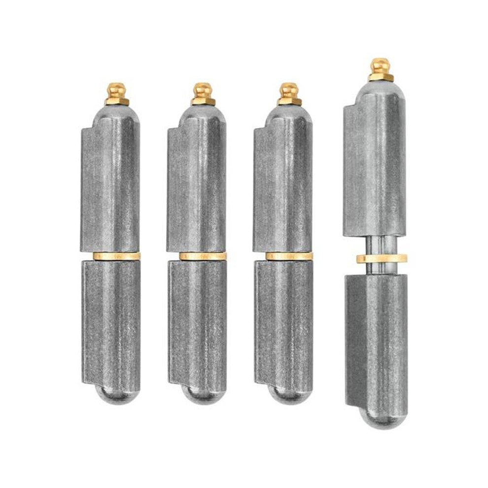 4 Pcs 4 Inch Heavy Duty Weldable Carbon Steel Hinges For Bbq Smokers, Gates, Automotive Tailgates 4712273213501