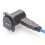 USB 3.0 Panel Mount Adapter Angled Exit USB 3.0 A Female D-Type Panel Mount Connector Bulkhead Coupler 4