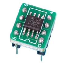 1 Szt. OPA2604 OPA2604AU Pasta do Bezpośredniego Wstawiania, SOIC-8 do PDIP-8, Dobrze Spawa Gotowy Produkt