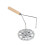 6 Pcs Rosette Iron Mold Set with Double Headed Handle Bunuelos Molds,Timbale Cookie Mold Tool for Waffles Cakes Biscuit 7