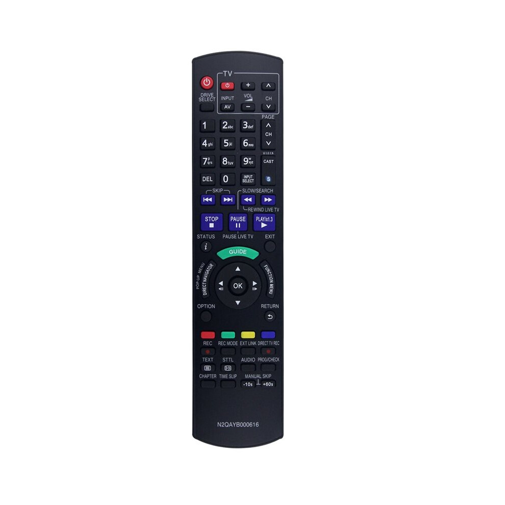 Replace N2QAYB000616 Remote Control for  BLU-RAY DISK Recorder DMR-BST701 DMR-BST700 DMR-BST800 DMR-BWT800-image-OPC-PRFWK7R-NEW