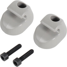 1 Par de Presilhas para Quebra- Cinza Interior-Osso Compatível com Interior para para S16-1023-661 (F01377-2)