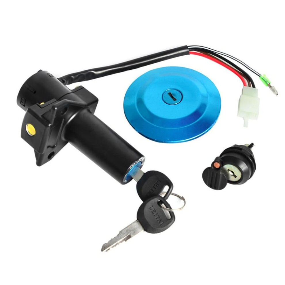 Ignition Switch Fuel Cap Seat Lock Full Set For Yamaha Ybr125 20022019 Motorcycle 9771547183822