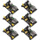6PCS 3.3V 5V MB102 Breadboard Power Supply Module  6.5-12V USB for  Solderless Bread Board 1