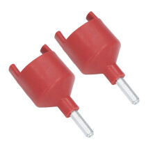 Electric Fence Mounting Sleeve Plastic 2 Pack for Farm Animal Fencing Solutions