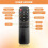 3PCS Projector Remote Control for HY300 HY320 HY300Pro Universal Projector Control Replacement 2