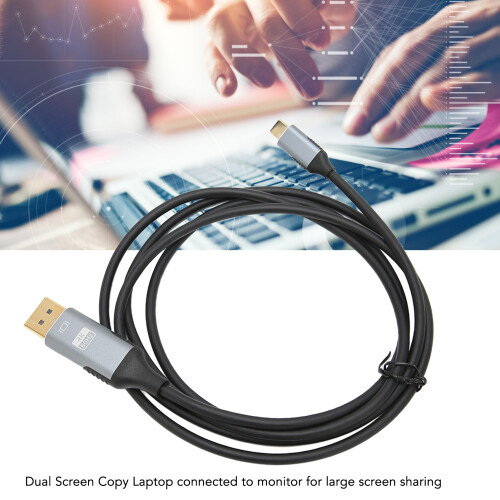 USB C to DP Cable 4K 60Hz 10Gbps