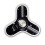 LED Fidget Spinner Luminous Display Three Lobe Digital Gyro Electronic DIY Production Welding Kit 1