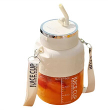 Wireless Portable Juicing Bucket Electric 800ml Cup Fresh Fruit Juicer with LargeCapacity and 10 StainlessSteel Blades,B