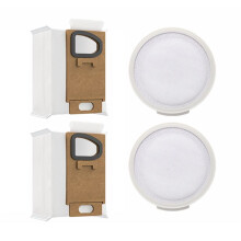 4PCS Vacuum Filter Dust Bag Kit for H7 Cordless Stick Vacuum Cleaner Spare Parts Front&Rear Filter Dust Bag
