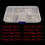 250Pcs Micro-Tactile Tact Push Button  Assorted Kit 2P 4 Pin SMD PCB Momentary Self-Reset Car Remote Control 7