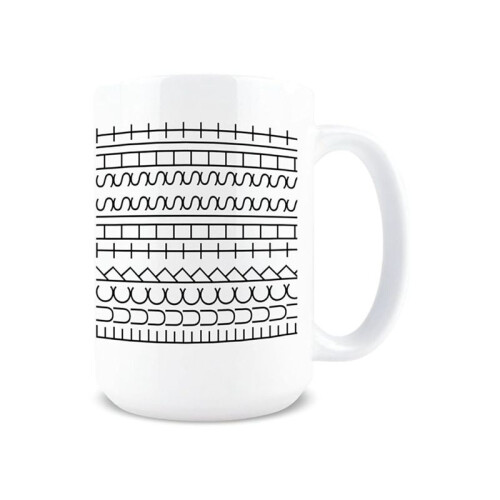 Hidden Message Coffee Mug, Coffee Mug, 15 Oz Ceramic Cup 1