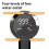 LED Display Water Pump with 3-Touch Quantitative Settings USB Rechargeable Folding Water Pump for Home,Travel 5