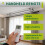 15 Channel Handheld RF433 Remote Controller for Electronic Window Curtains Motor Roller Blinds  Life APP Control 7