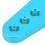 21T Servoarm Aluminium blau CNC 17