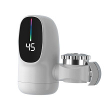 3000W Instant Electric Hot Water Heater Faucet Digital Display Heating Tap Water Heater for Kitchen/Bathroom UK Plug