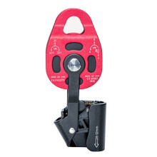 Ascender Lifting Pulley 4KN Climbing Locking Rigging Lifter Outdoor Portable Emergency Mountaineering Equipment