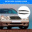 1Pair Front Windshield Wiper Cowl Screen Trim for  E-Class W210 E300 E320 E430 1996-2003 A2108310958 A2108311058 3