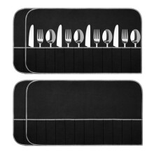 Silver Storage Bags Silver Storage Cloth Flatware Organizer Anti Tarnish Silver Protector Bags 4pcs