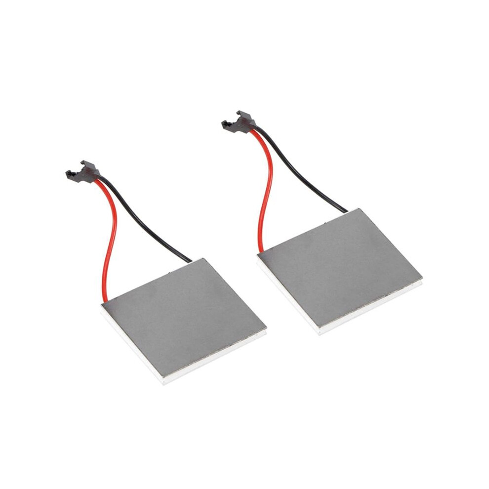 2Pcs Fireplace Fan Generator Sheet Fireplace Fan Motor Stove Oven Thermoelectric Electric Generator Motor Accessories 6033640780593