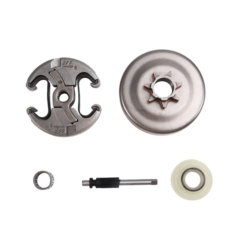For 340 345 350 Clutch Drum Clutch Kit Chainsaw Clutch Set Clutch Sprocket Drum Needle Bearing Oil Pump Gear 6031951787010