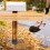 Post Base Protectors Guard for Wooden Mailbox Bracket, Protect Pavilion Deck Railing From Lawnmower 2