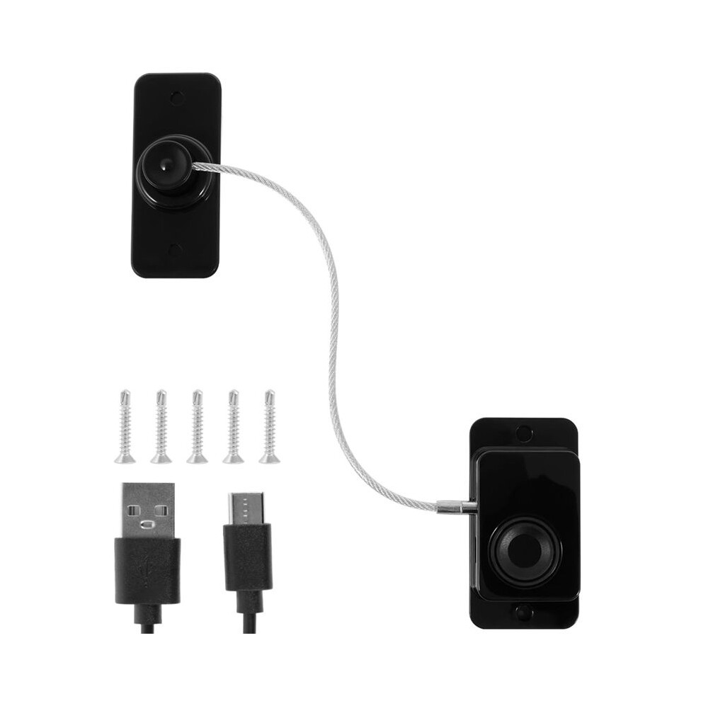 Fingerprint Fridge Lock, Refrigerator Safety Lock, Intelligent Cabinet Lock for Drawers, Dishwasher, Toilet and Cabinet