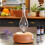 25ML Solid Wood Glass Automatic Aroma Diffuser Silent Essential Oil Atomizing Air Humidifier for Bedroom Office B 3
