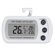 Termômetro Digital para Freezer LCD À Prova D'Água Termômetro para Geladeira Termômetro Eletrônico Doméstico