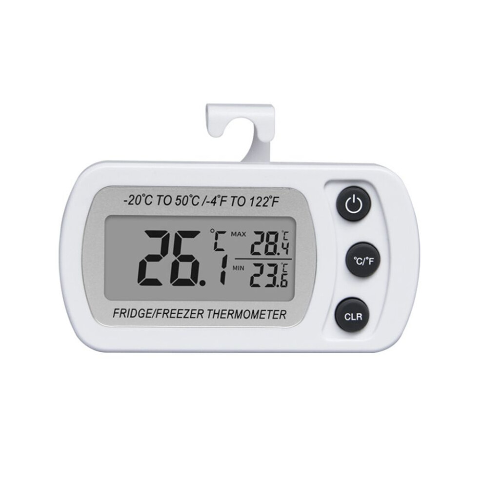 Digital Freezer Thermometer LCD Waterproof Refrigerator Thermometer Household Electronic Thermometer
