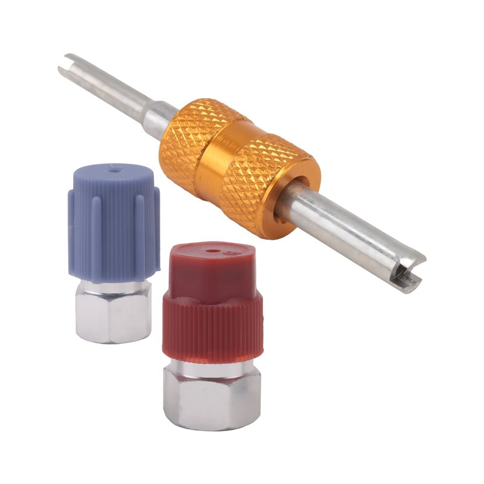 R12 To R134a Conversion Kit,Ac Retrofit Fitting Adapter Kit, 1/4Inch Female For Auto A/C Refrigerant System 6031070649169