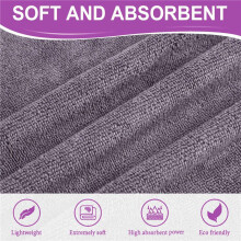 Beauty Salon Towel Set- Spa Shampoo Bed Towel, Headband, Bath Towel