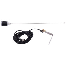 Antenne NMO de Voiture VHF UHF 144/430 MHz Antenne Double Bande à Gain Élevé avec Câble D'Alimentation RG58 Antenne D'Interphone de Voiture