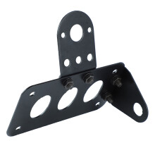 Motorrad Nummernschildhalter seitlich Eisen