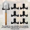 10 Pcs Plastic Shed Hooks for Garden Tools, ABS VShaped Tool Hanger for Space Saving Organization 4