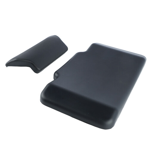 Black PU Leather Passenger Back Support 1