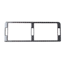 1Pc Air Vent Trim Auto Carbon Fiber Console Air Vent Sticker Trim for - 3 Series E46 98-05