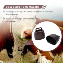 10PCS Cow Horse Sheep Grazing Small Brass Bells,Cowbell Retro Bell for Horse Sheep Grazing Copper,Cow Bells Noise Maker
